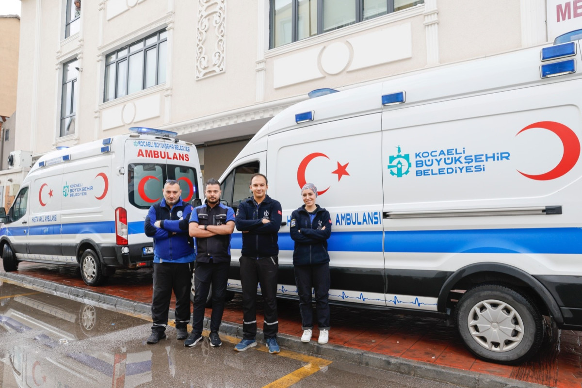 2024 YILINDA 48 BİN KİŞİYE HASTA NAKİL AMBULANS HİZMETİ  