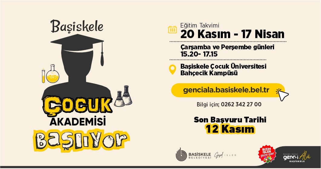 BAŞİSKELE ÇOCUK AKADEMİSİ’NDE YENİ SEZON BAŞLIYOR        