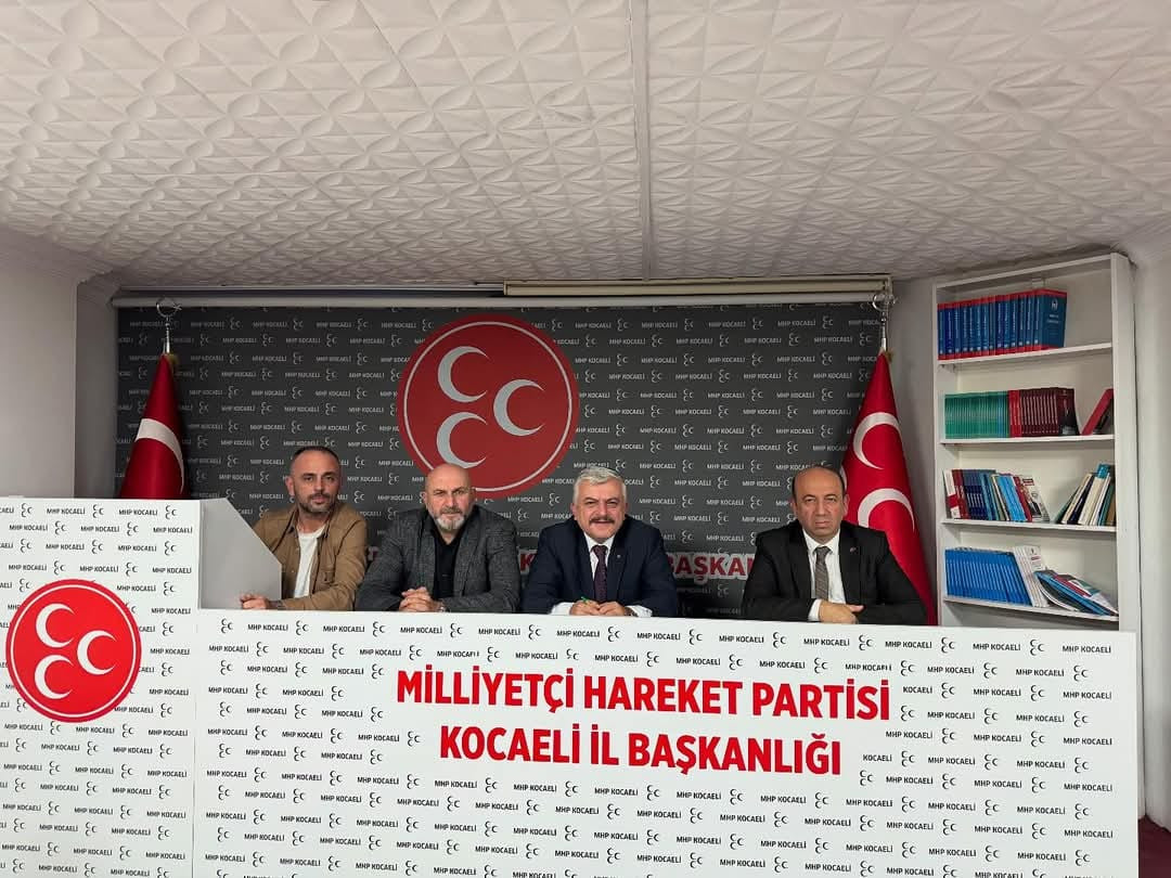 MİLLİYETÇİ HAREKET PARTİSİ KOCAELİ İL BAŞKANLIK DİVAN DEĞİŞİKLİĞİ VE KOMİSYON ÜYELERİ